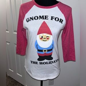 Christmas Women's Baseball Sleeve Tee